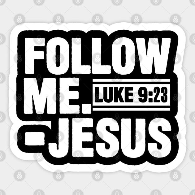 Follow Me Sticker by Plushism